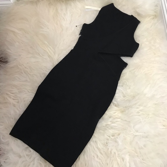 JONATHAN SIMKHAI Cutout Knee-Length Dress - Picture 5 of 7